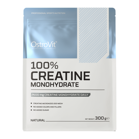 Creatina Monohidratada Sin Sabor Ostrovit (300r / 60 servicios)