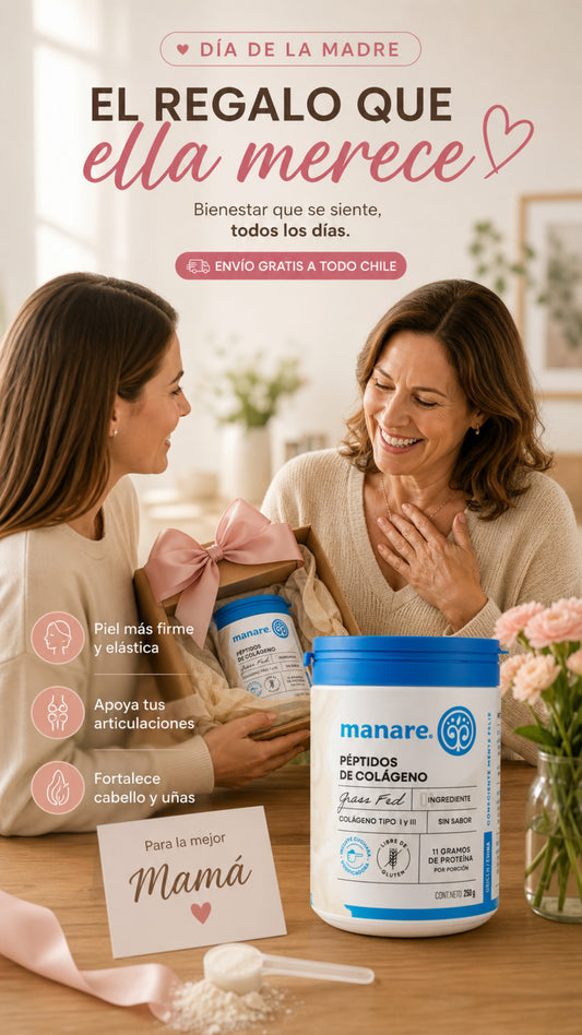 Péptidos de Colágeno Hidrolizado Manare 250 gr – Piel, Articulaciones y Bienestar
