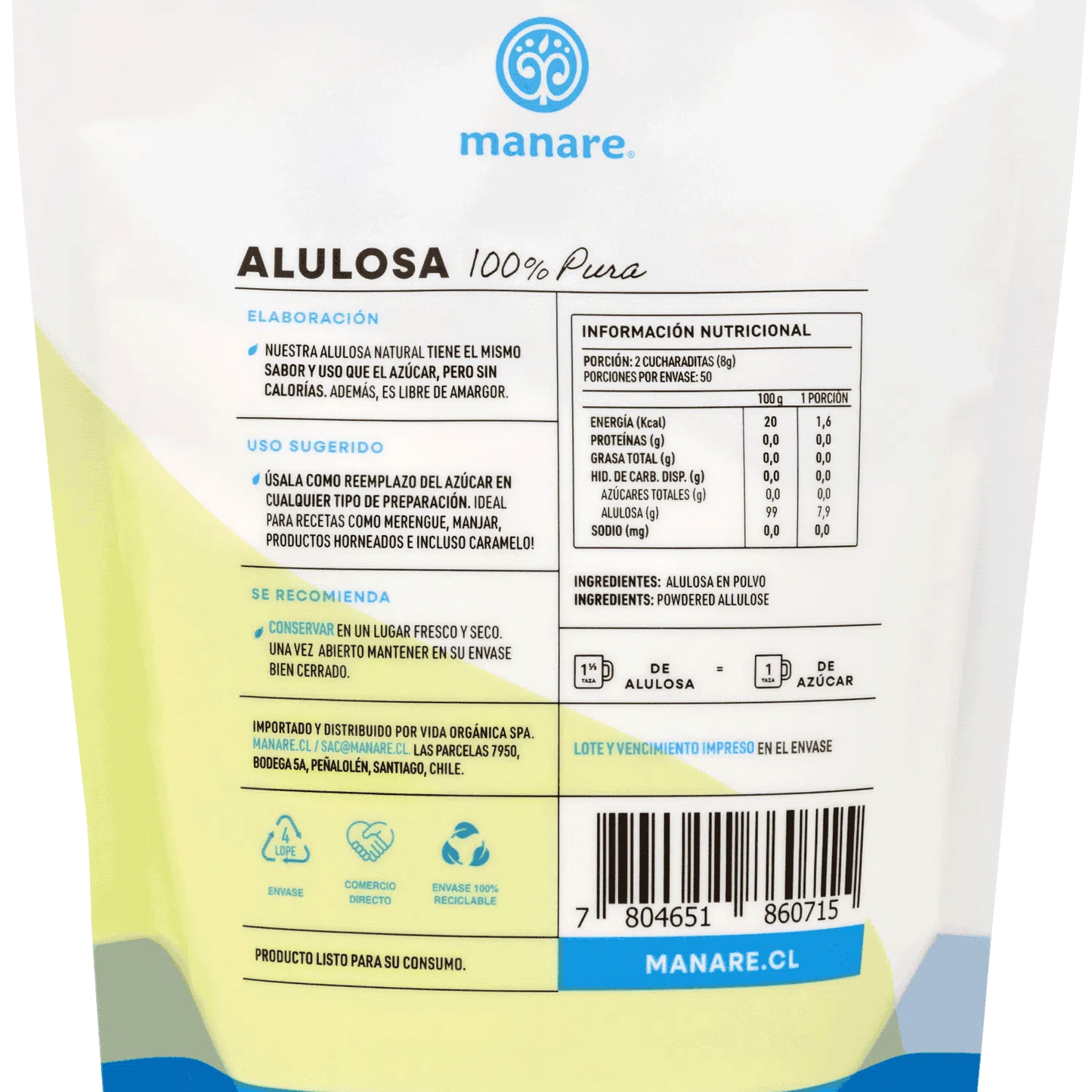 Alulosa Manare 400 g