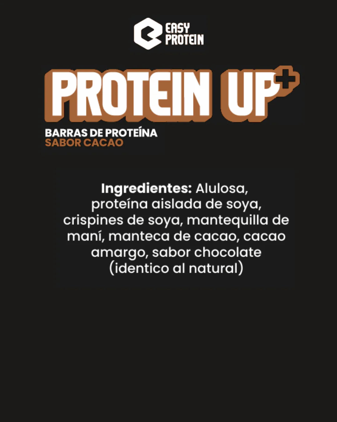 Barras de Proteína Sabor Chocolate EASY PROTEIN – 20g de Proteína 🍫💪 (Caja 20 unidades)