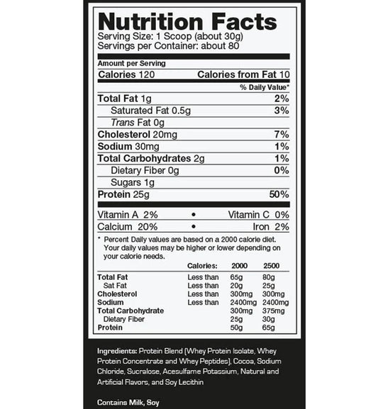 Proteína Prostar 100% Whey Ultimate Nutrition (5.28 lbs/2.39 kg - 80 servicios)