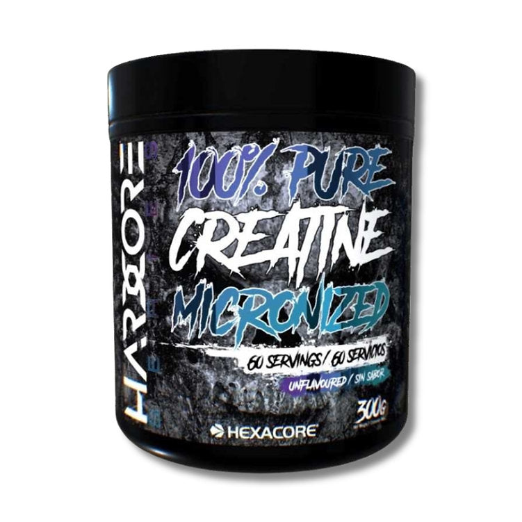 Creatina Monohidratada Micronizada HEXACORE (300r / 60 Servicios)