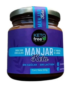 🍯 Manjar Keto Sin Lactosa Keto Free 220g