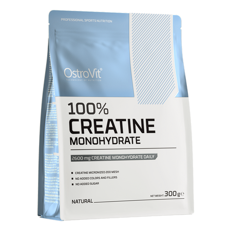 Creatina Monohidratada Sin Sabor Ostrovit (300r / 60 servicios)