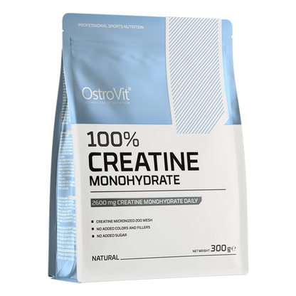 Creatina Monohidratada Sin Sabor Ostrovit (300r / 60 servicios)