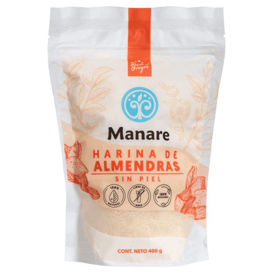 Harina de Almendras Sin Piel Manare (400 g)