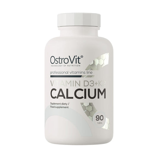 Vitamina D3 (1000 UI) + K2 + Calcio Ostrovit (90 cápsulas / 90 porciones)