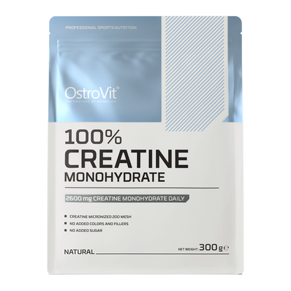 Creatina Monohidratada Sin Sabor Ostrovit (300r / 60 servicios)