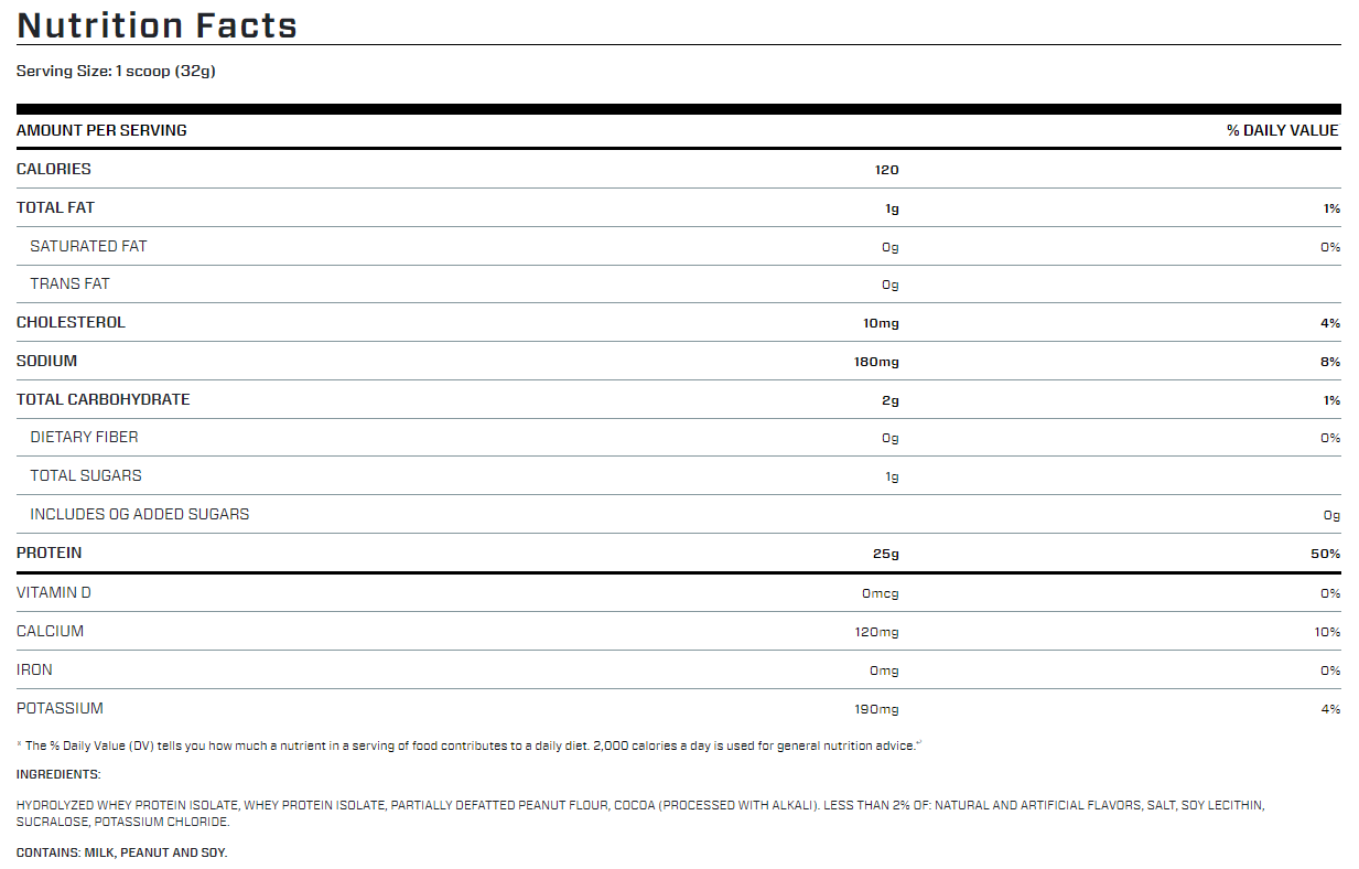 🥇 Proteína Aislada (Isolate) Hidrolizada Dymatize ISO100 – Sabor Chocolate Peanut Butter (5 lbs / 71 servicios)
