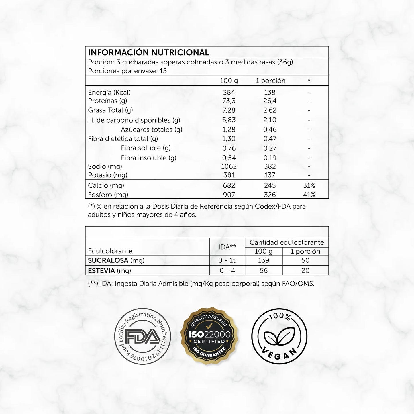 Proteína Vegana Premium Revel – Sabor Capuccino (540 g)