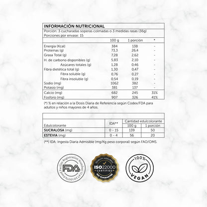 Proteína Vegana Premium Revel – Sabor Capuccino (540 g)