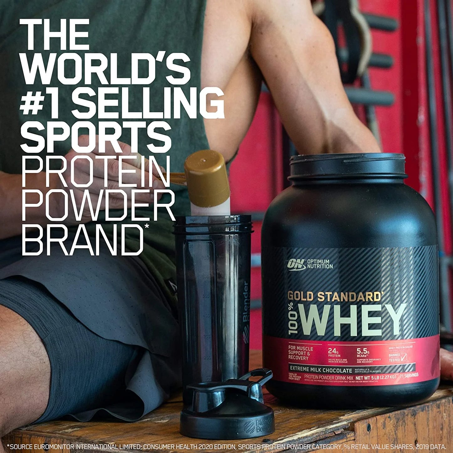 💪 Proteina Whey Gold Standard 100% Whey – (5 lbs / 73 servicios) + SHAKER + BARRITA + HIDRATANTE + ENVÍO GRATIS