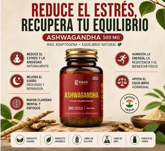 Ashwagandha Riandco (90 cap  x 500 mg)