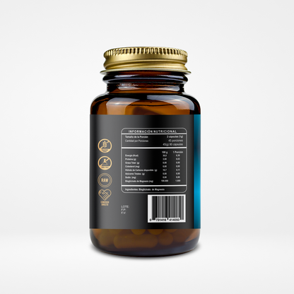 Bisglicinato de Magnesio Riandco Para Recuperar Tu Energía y Relajar Tu Cuerpo (90 cap x 500mg)