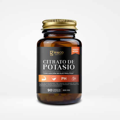 Citrato de Potasio Riandco (90 cap x 800mg)