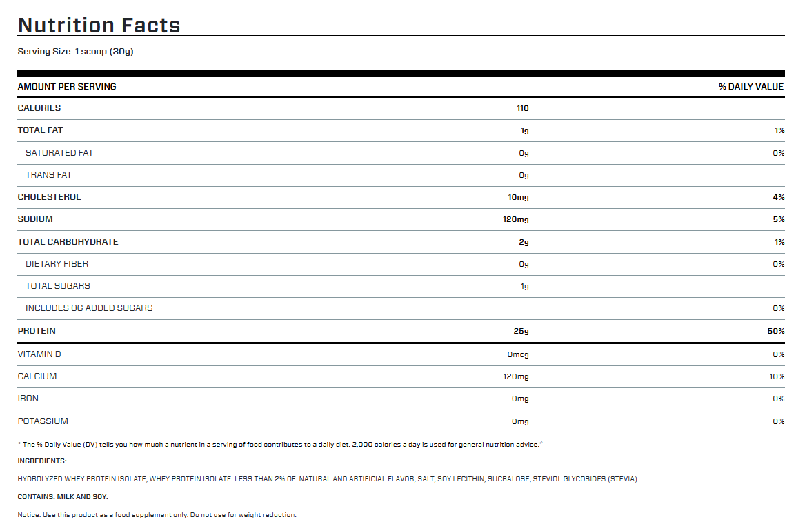 🥇 Proteína Aislada (Isolate) Hidrolizada Dymatize ISO100 – Sabor Chocolate (1,34 lbs / 20 servicios)