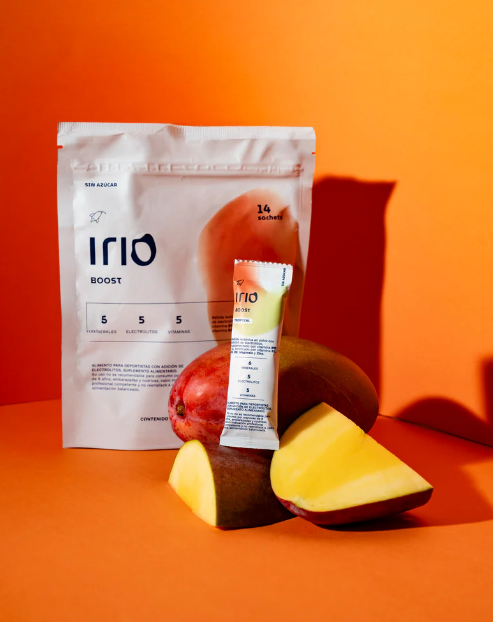 Irio Boost – Bebida Isotónica en Polvo Sabor Tropical