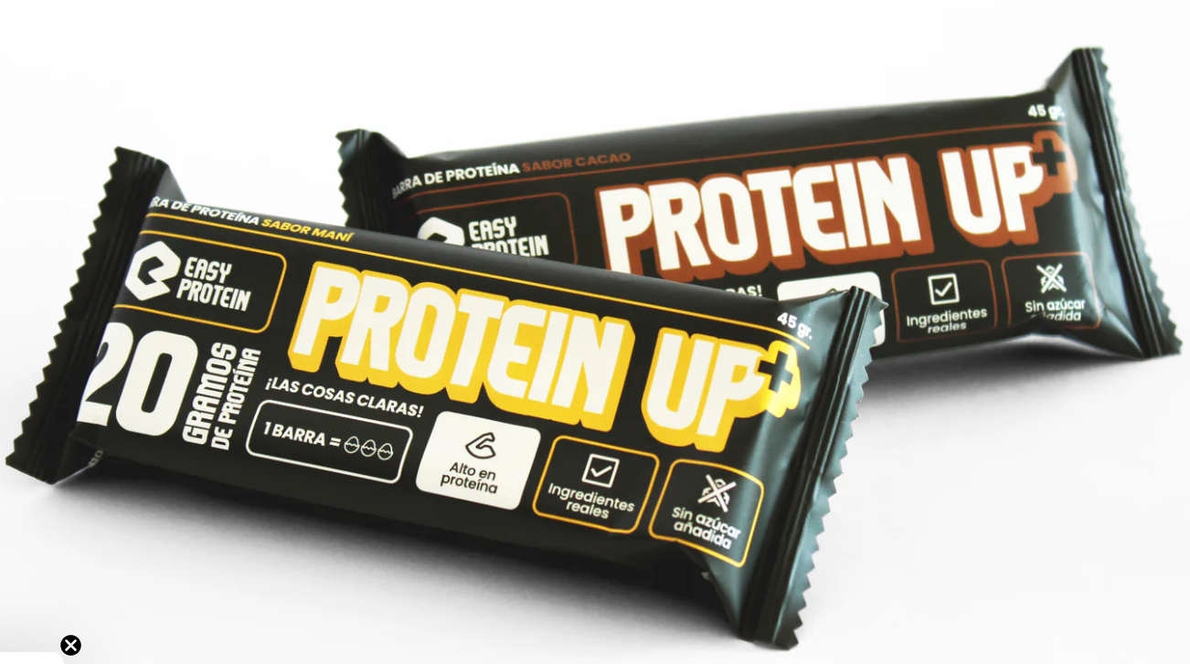2 Barras de Proteina EASY PROTEIN – 20g de Proteína 🥜💪