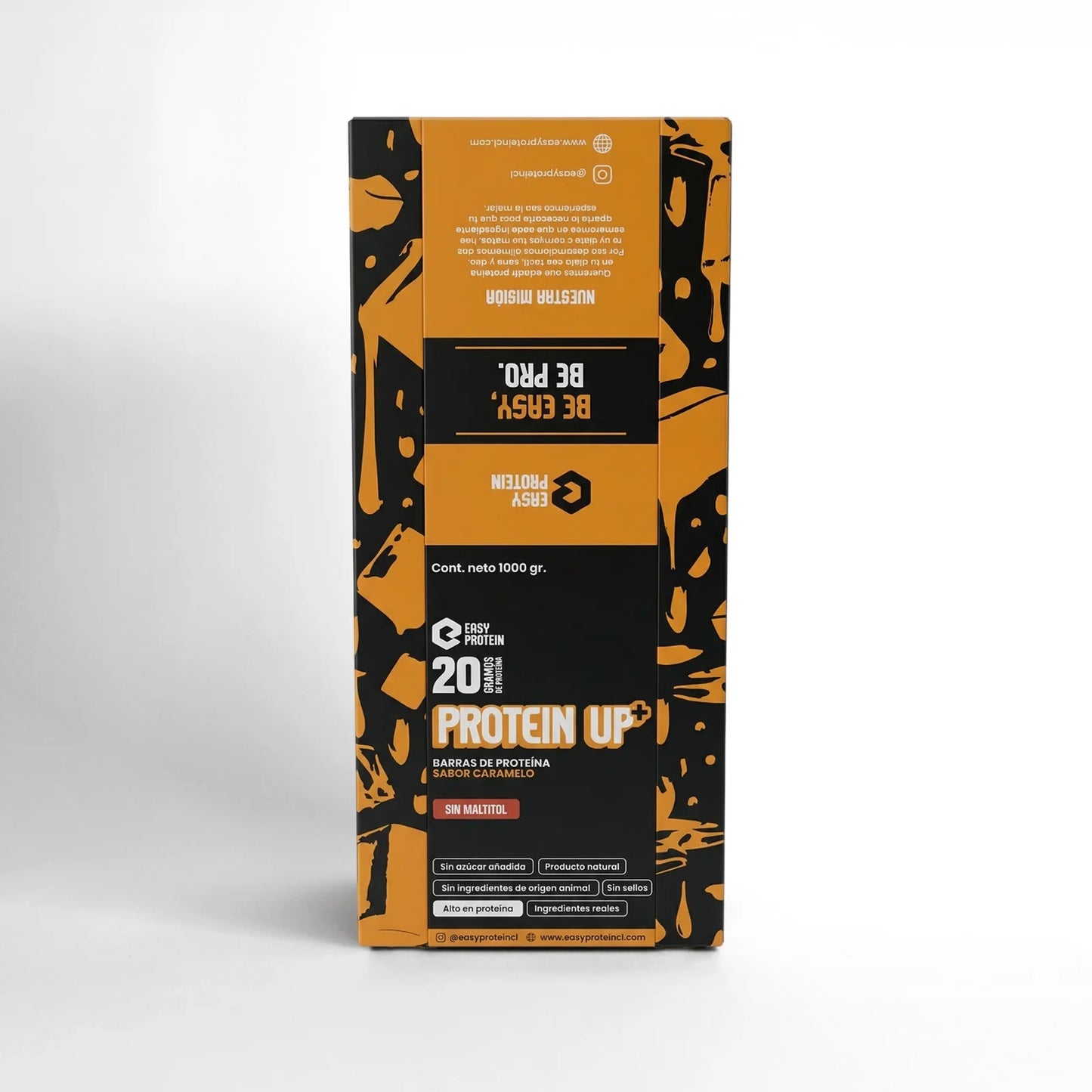 Barras de Proteína Sabor Caramelo EASY PROTEIN – 20g de Proteína 🥜💪 (Caja 20 unidades)