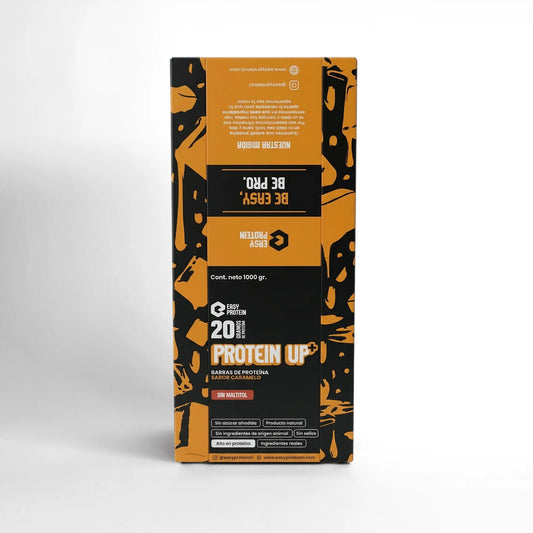 Barras de Proteína Sabor Caramelo EASY PROTEIN – 20g de Proteína 🥜💪 (Caja 20 unidades)