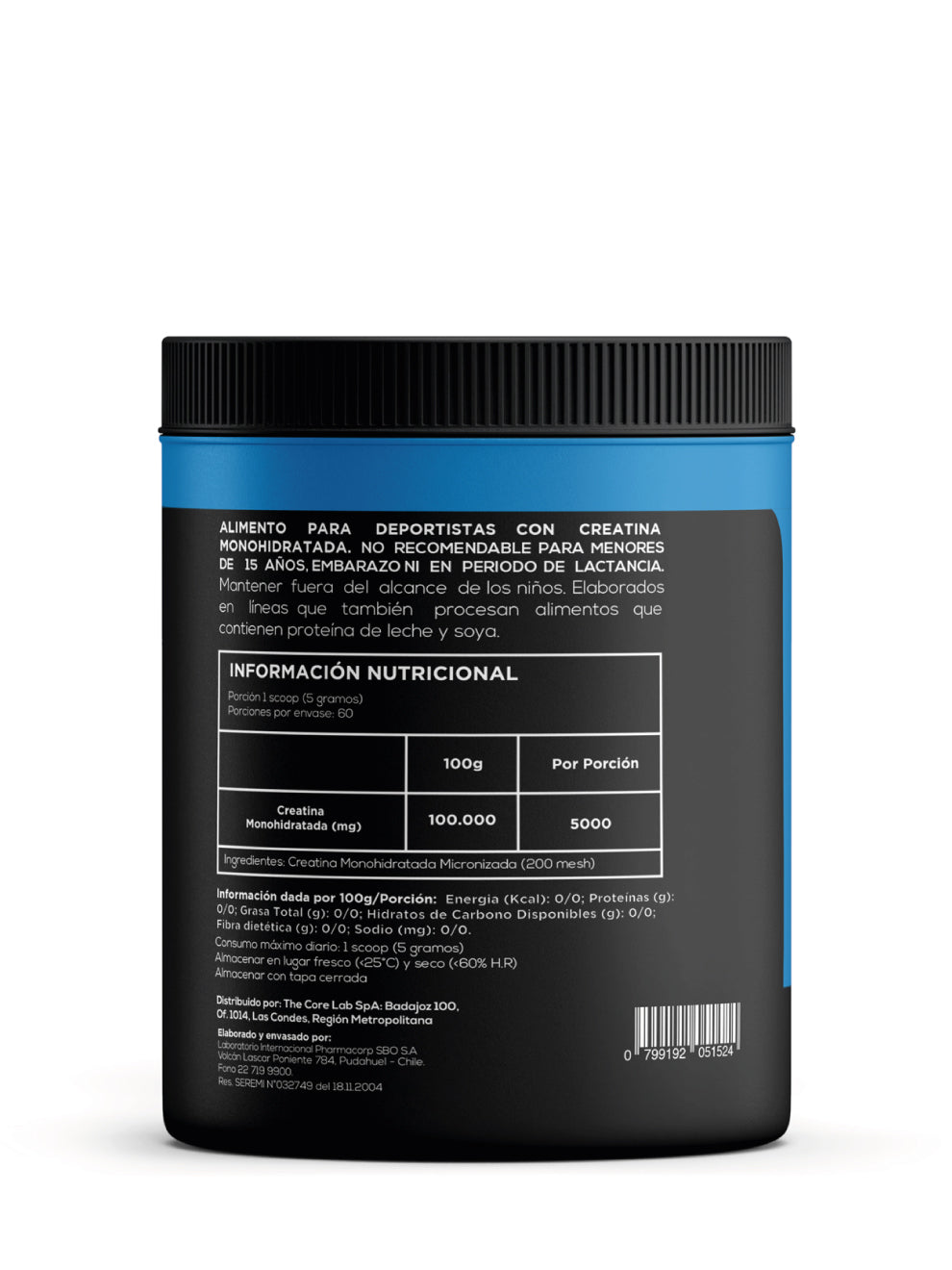 Creatina Monohidratada Micronizada (200 mesh) Strive – Potencia tu cuerpo y tu mente