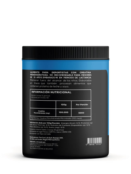 Creatina Monohidratada Micronizada (200 mesh) Strive – Potencia tu cuerpo y tu mente