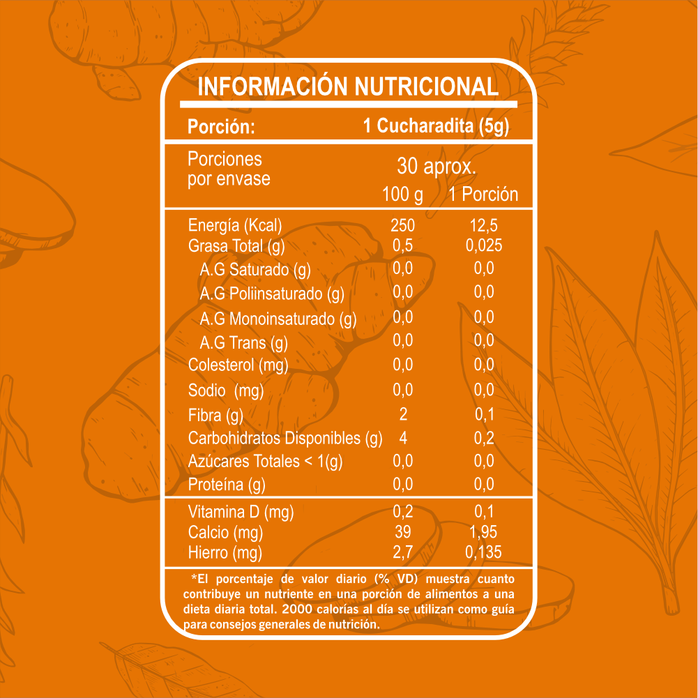 Curcuma en Polvo Riandco 150g