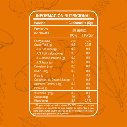Curcuma en Polvo Riandco 150g