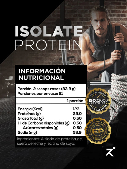 🥇 Proteína Aislada (Isolate) 700 g – Ultra Pura y de Máxima Calidad Strive (Sin Sabor)