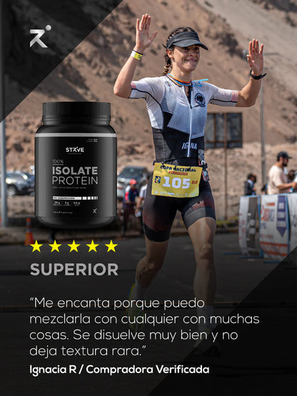 🥇 Proteína Aislada (Isolate) 700 g – Ultra Pura y de Máxima Calidad Strive (Sin Sabor)
