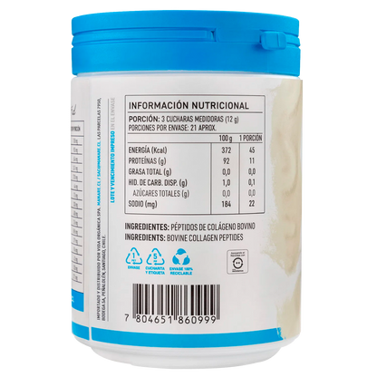 Péptidos de Colágeno Hidrolizado Manare 250 gr – Piel, Articulaciones y Bienestar