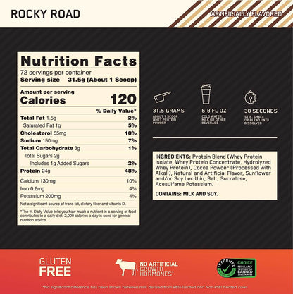 💪 Proteina Whey Gold Standard 100% Whey – (5 lbs / 73 servicios)