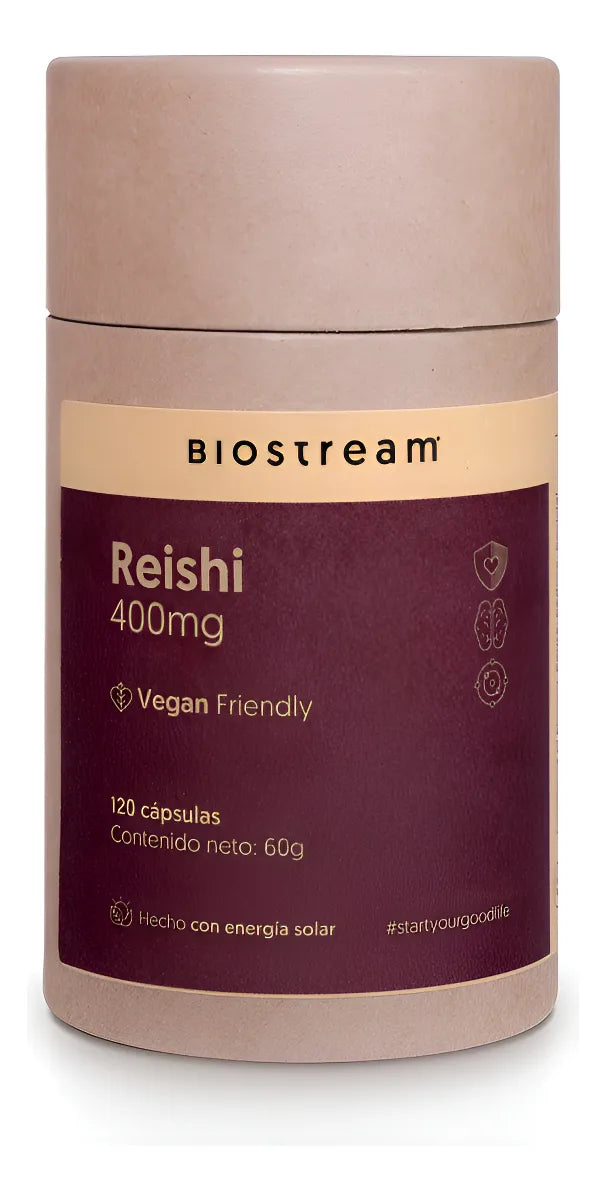 Reishi Hongo Biostream (120 capsulas 400mg)