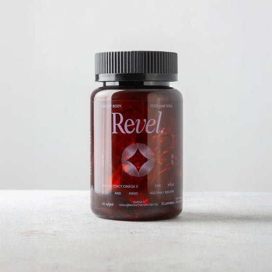🐟 Omega 3 Revel Aceite de Pescado Anchoveta – 1200 mg (EPA 800 + DHA 400) (60 cápsulas / 30 porciones)