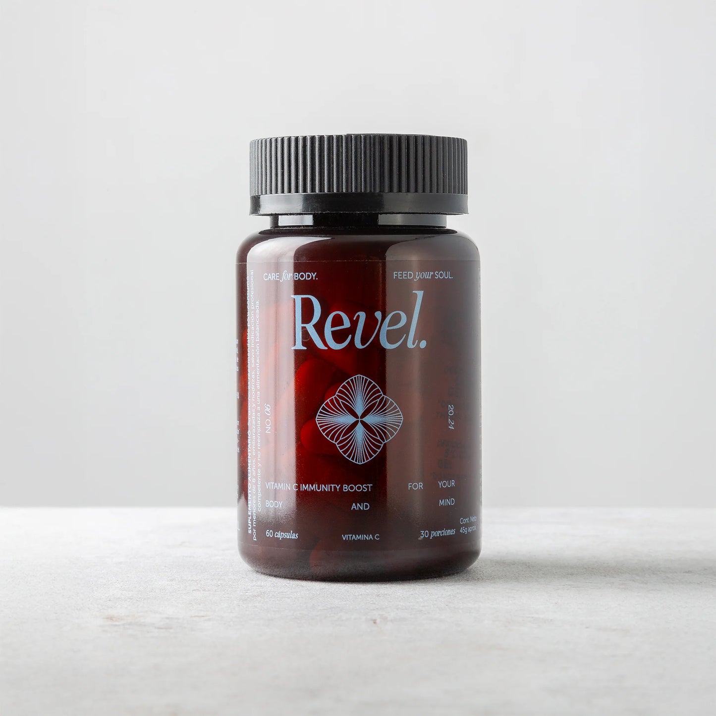 🍊 Vitamina C Revel - Potenciador del Sistema Inmune – 1000 mg (60 cápsulas / 30 porciones)