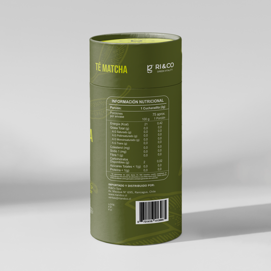 Te Verde Matcha en Polvo Riandco 150 gr