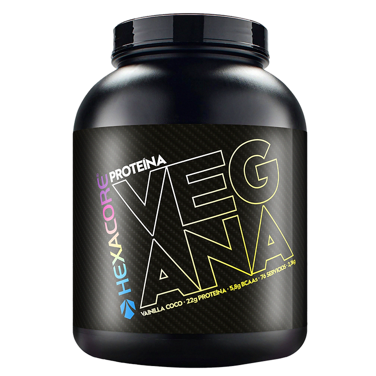 Proteína Vegana Organica Hexacore – 5 lbs (76 servicios)