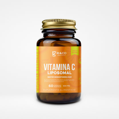 Vitamina C Liposomal Riandco (60 caps x 500mg)