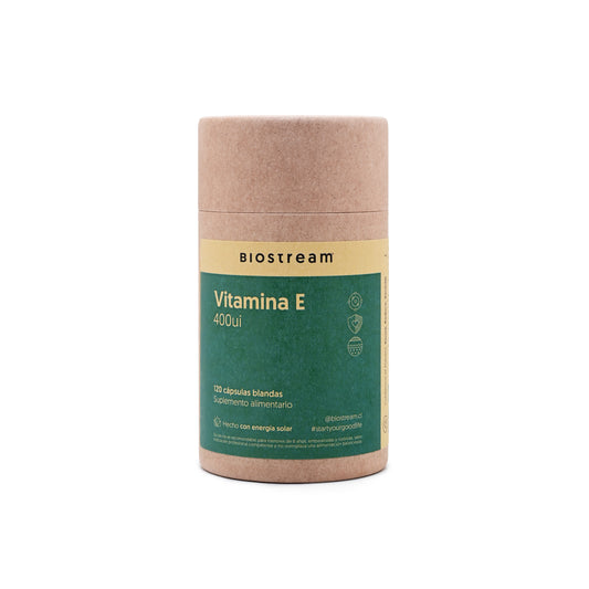 Vitamina E Biostream (120 CAPSULAS - 400ui)