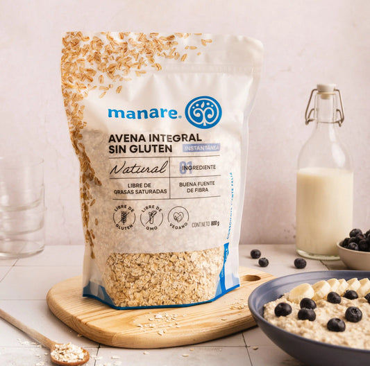 Avena Sin Gluten Instantánea Manare 800 g