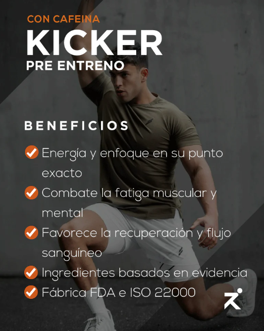 Kicker Pre Entreno Strive – (540 g - 30 porciones)