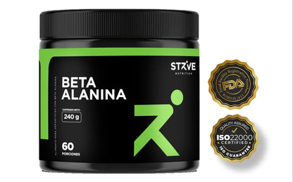 ⚡Beta Alanina Strive (240gr - 60 porciones)