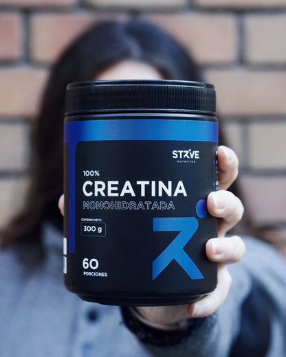 Creatina Monohidratada Micronizada (200 mesh) Strive – Potencia tu cuerpo y tu mente