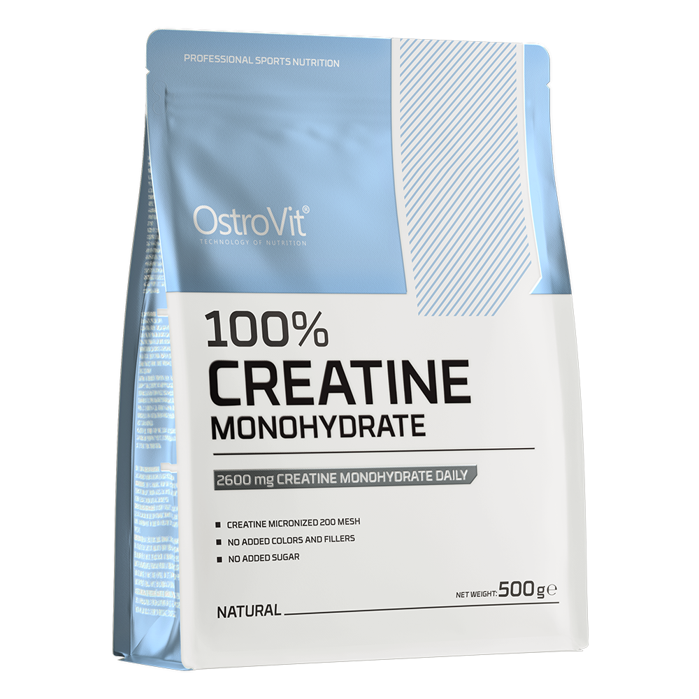 Creatina Monohidratada Sin Sabor Ostrovit (500r / 100 servicios)