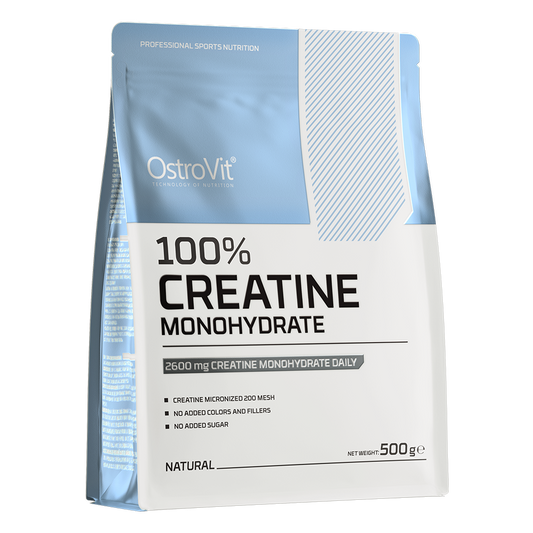 Creatina Monohidratada Sin Sabor Ostrovit (500r / 100 servicios)