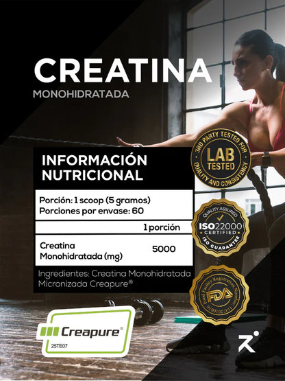 Creatinas Creapure® 100% Certificadas | Calidad Alemana