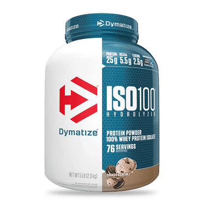 Proteína Hidrolizada Dymatize ISO 100 – (5 lbs / 71 servicios)