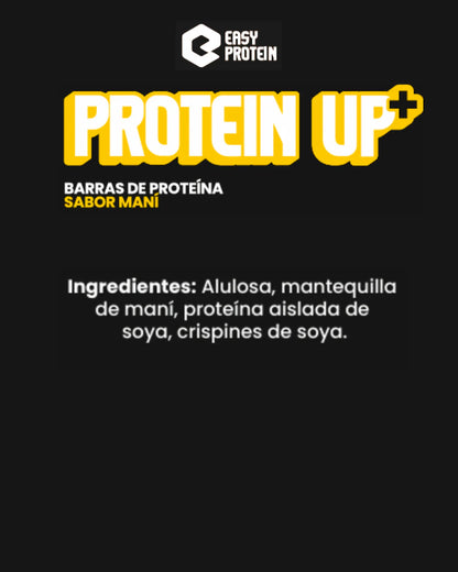 Barras de Proteína Sabor Maní EASY PROTEIN – 20g de Proteína 🥜💪 (Caja 20 unidades)