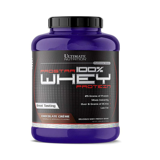 Proteína Prostar 100% Whey Ultimate Nutrition (5.28 lbs/2.39 kg - 80 servicios)