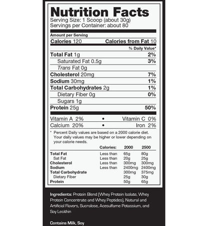 Proteína Prostar 100% Whey Ultimate Nutrition (5.28 lbs/2.39 kg - 80 servicios)